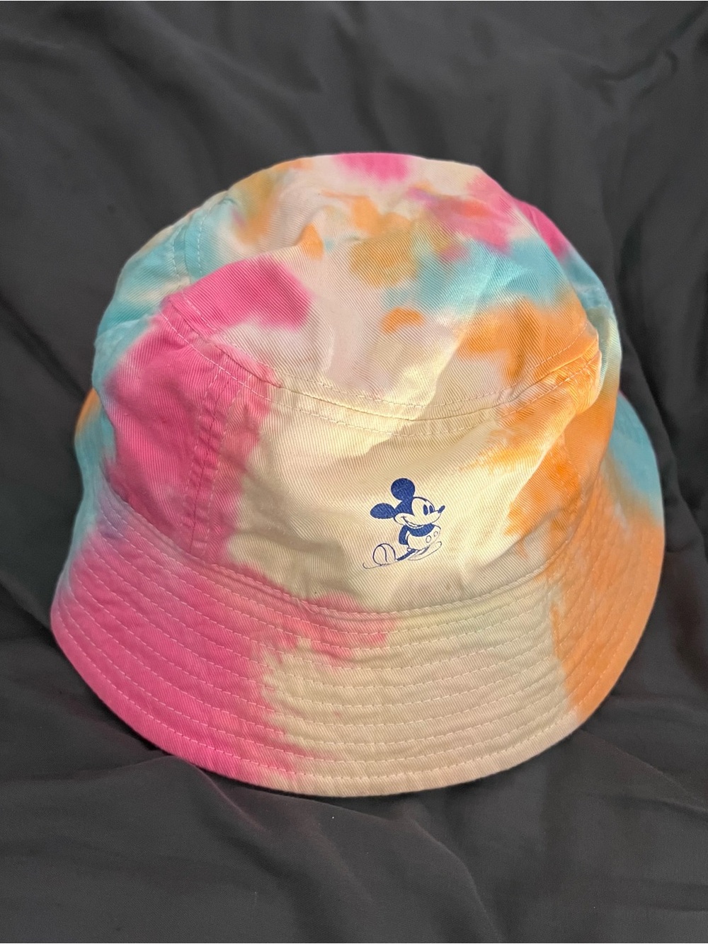 Disney Parks Micky Mouse Authentic Bucket Tie Dye Hat